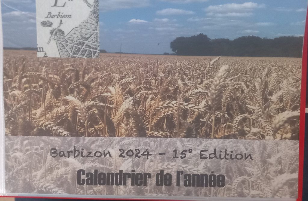 calendrier 2024 Barbizon édition du x15