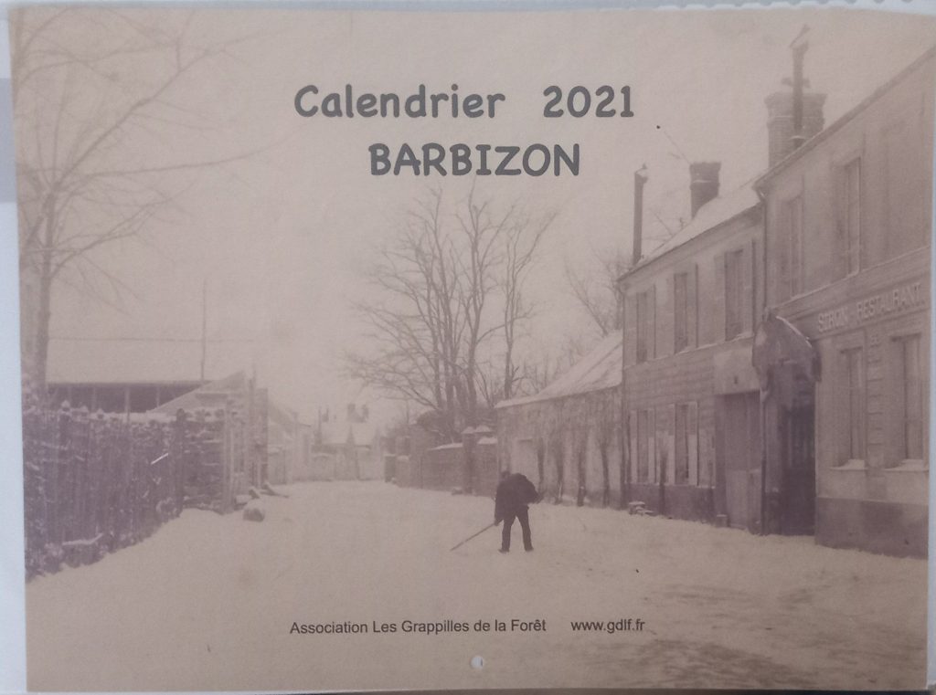 calendrier 2021 Barbizon