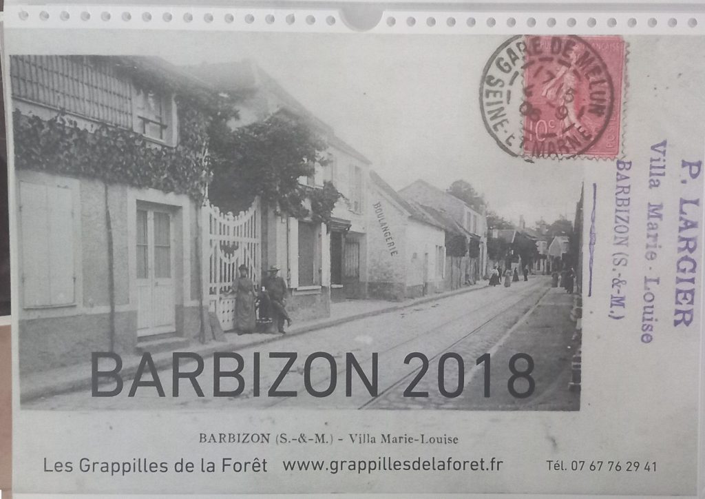 calendrier 2018 Barbizon version 1